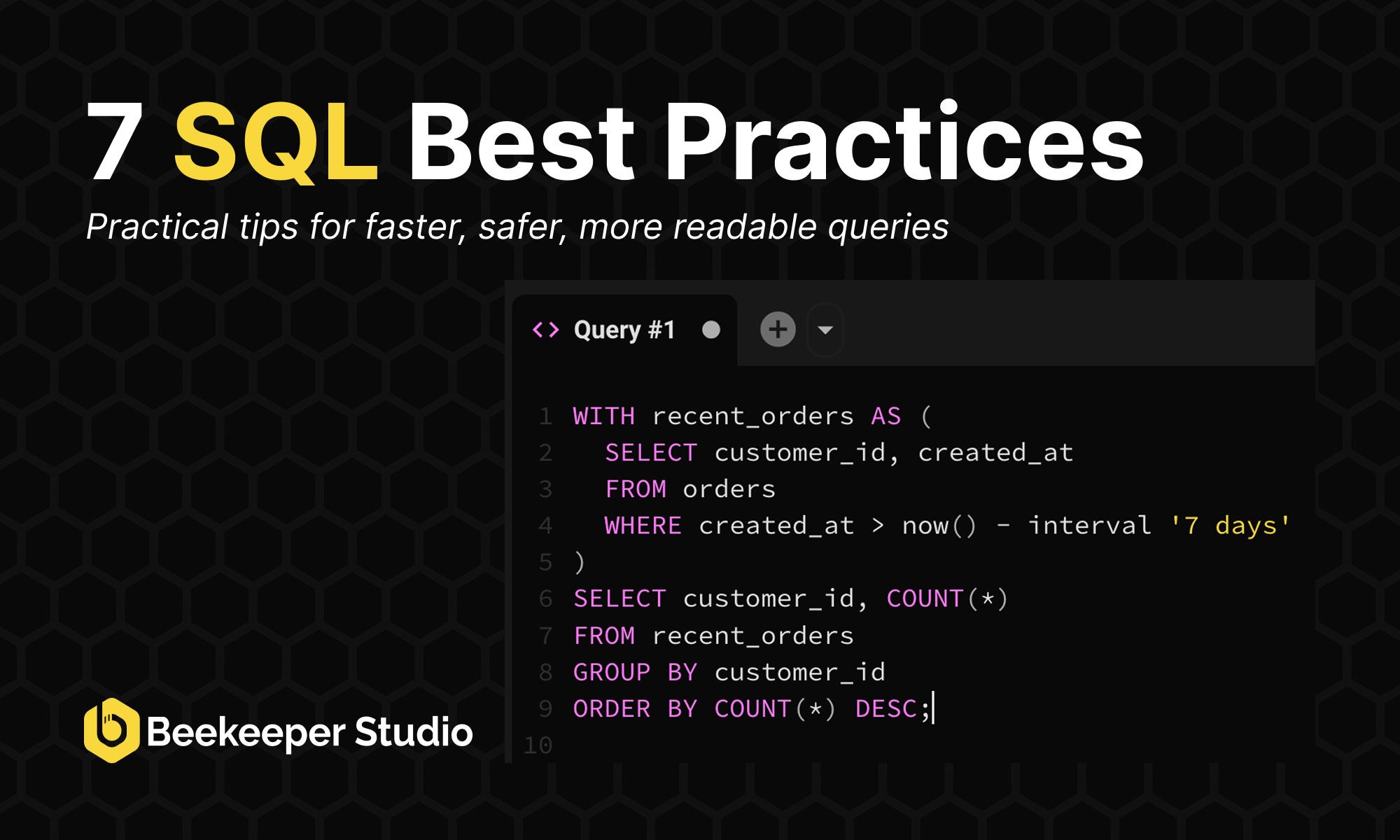 7 SQL Best Practices Every Developer Should Know