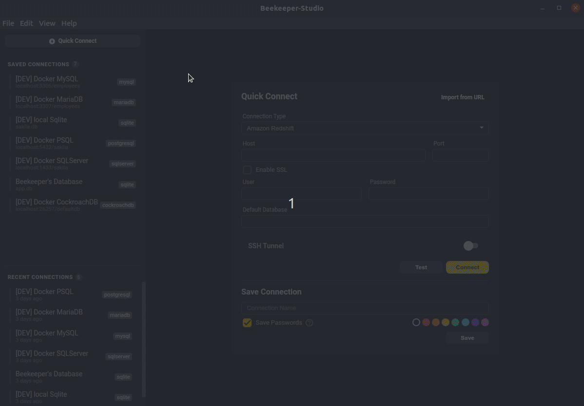 GitHub - beekeeper-studio/beekeeper-studio: Modern and easy to use SQL  client for MySQL, Postgres, SQLite, SQL Server, and more. Linux, MacOS, and  Windows.