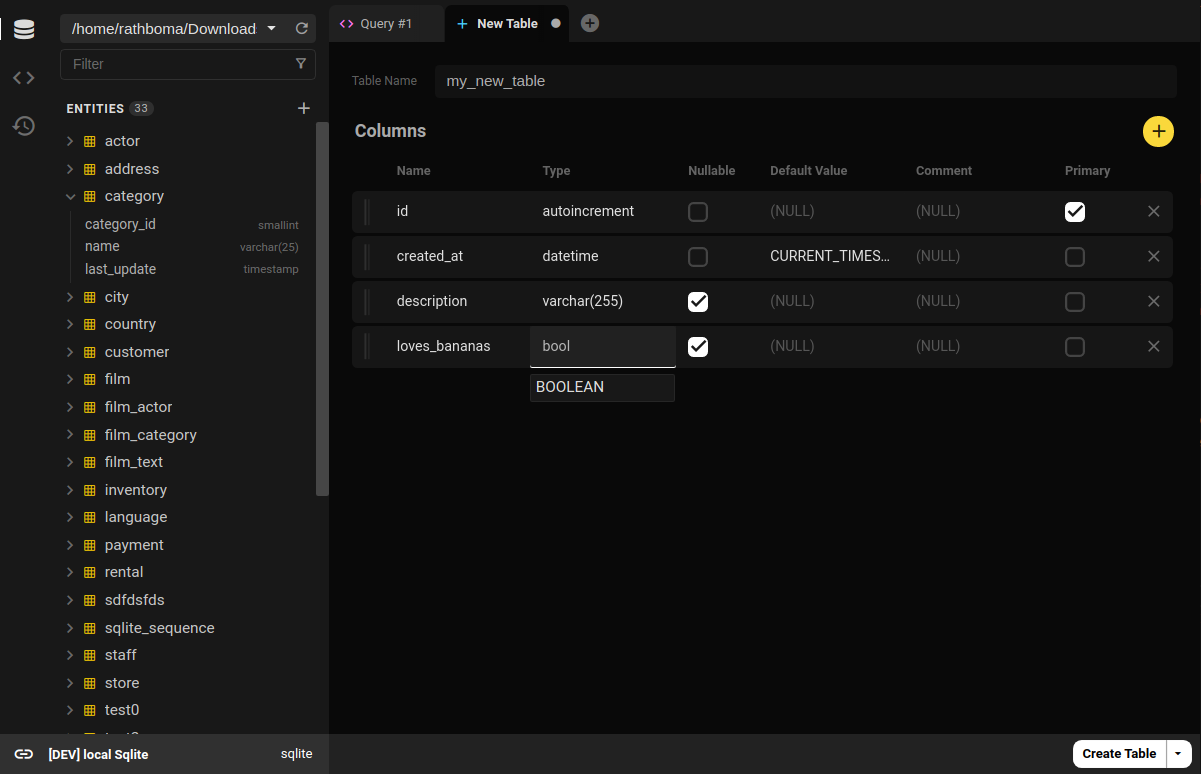 Beekeeper Studio SQL Editor v1.7 - SQL Table Editing & Foreign Key Lookups  